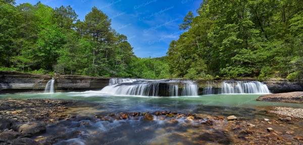 30 Haw Creek Falls In Late May - Professional Arkansas Ozark Gallery No 3 photography by Paul Caldwell